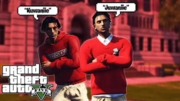 GTA 5 SCHOOL TWIN BROTHERS IN DA HOOD - KUWANIIE BACK 😲 (GTA 5 RP)