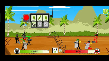 Stickman Army: Team Battle #1 - Level 1-3 - Gameplay Walkthough (iOS, Android)