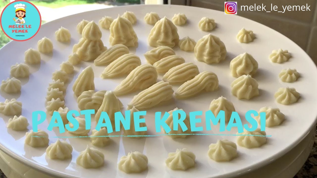 BÜTÜN PASTALARDA KULLANABİLECEĞİNİZ KREMA (Evde Pastane Kreması Nasıl