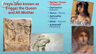 Who are Freya and Frigga? Friday is their Holy Day - Fish is their Sacred Symbol