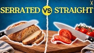 What's the Actual Difference Between Serrated and Straight Knives