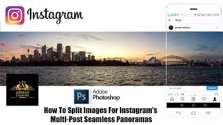 Photoshop: How To Split Images For Instagram's Multi-Post Seamless Panoramas