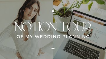 Ultimate Wedding Planning Notion Template Tour | DIY Wedding Organization Tips