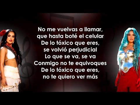 Becky G, Karol G - MAMIII (Letra/Lyrics)