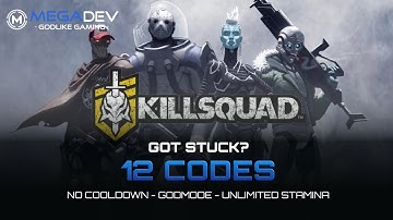 KILLSQUAD Cheats: No Cooldown, Godmode, Unlimited Stamina, ... | Trainer by MegaDev