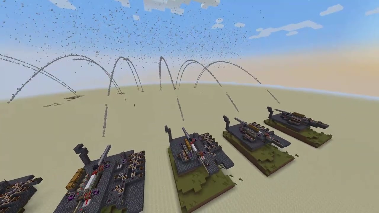 Bosnian ScheisseKanone | Minecraft Create Big Cannons mod - YouTube