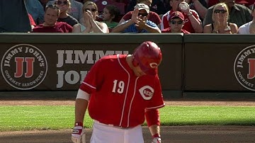 TOR@CIN: Votto rips a line-drive RBI double