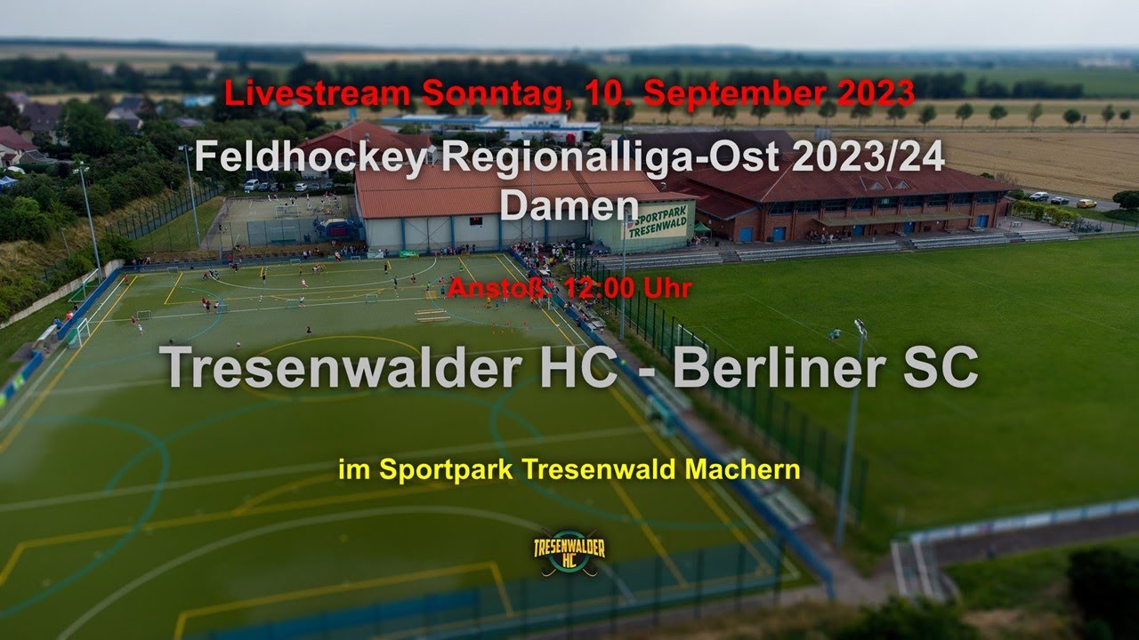 Live Feldhockey Regionalliga Ost - Damen 2023/24, Tresenwalder HC - Berliner SC, Endstand 0 2