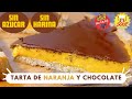 🤤​ INCREIBLE TARTA DE NARANJA🍊​  Y CHOCOLATE 🍫 Sin harina, Sin azucar, muy facil y economica