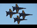 Blue angels take off right over us