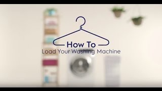 How to do Laundry - Load your Washing Machine Properly | Electrolux Washer Touchpad - SG