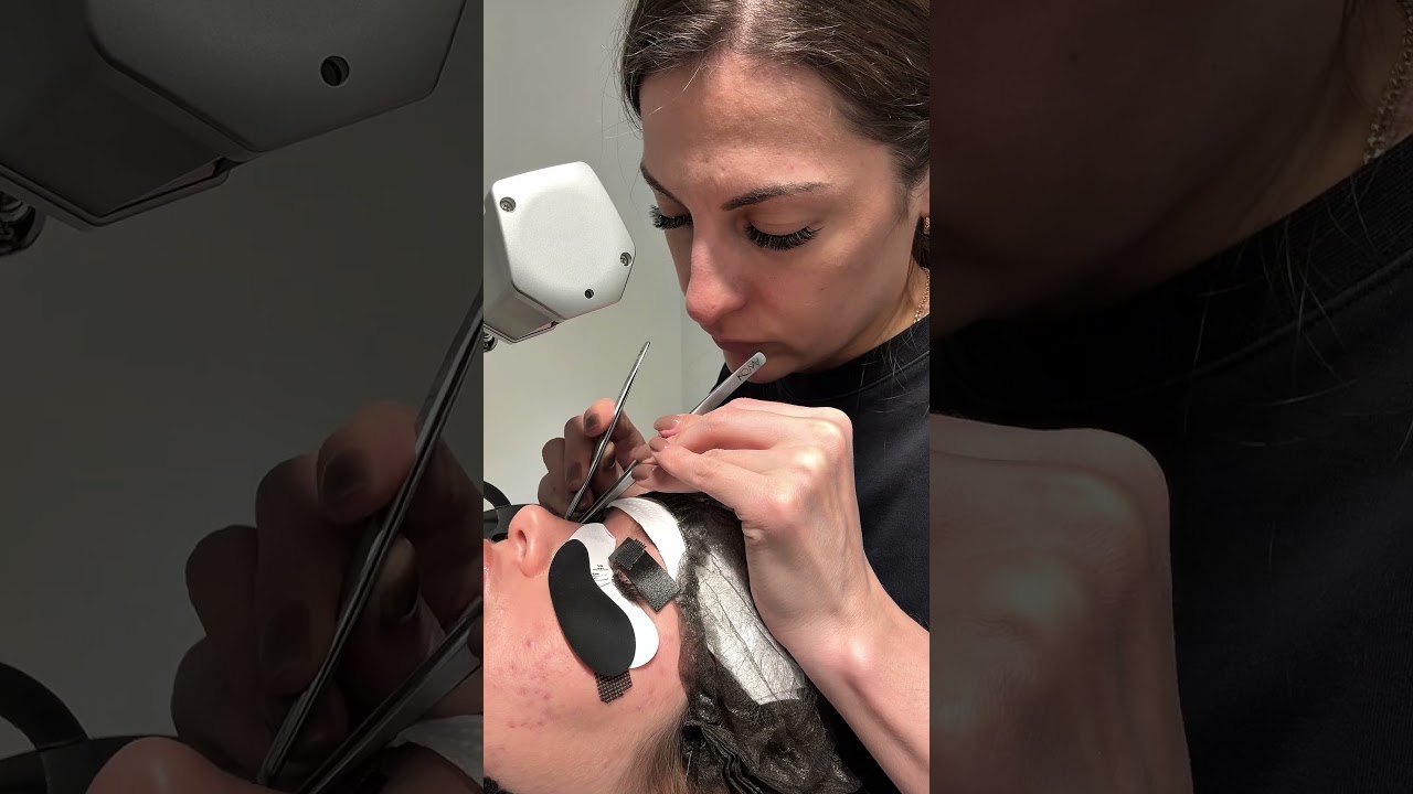 White led наращивание ресниц 