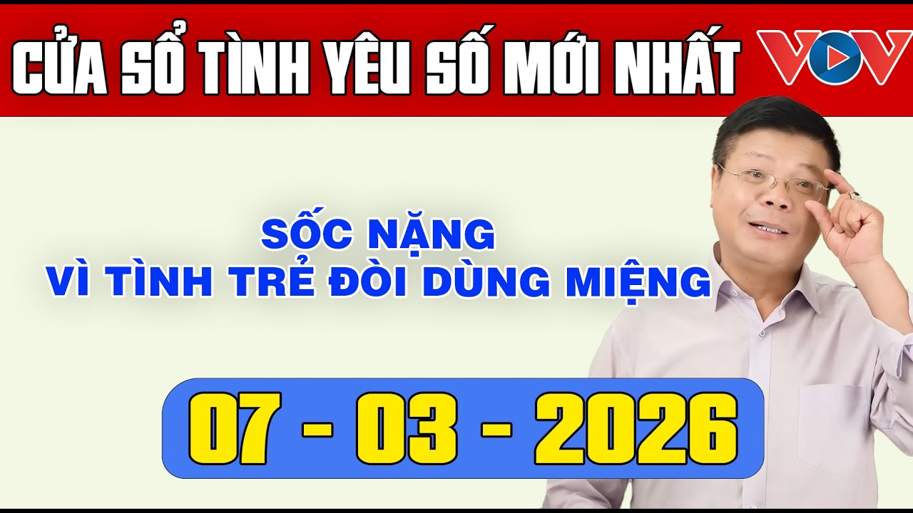 Trò Chuyện Cùng Đinh Đoàn: Nghe Cửa Sổ Tình Yêu Ngày 07/03/2025 | Tư Vấn Tâm Lý, Tình Yêu, Hôn Nhân