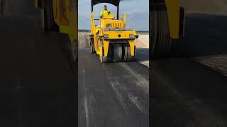 When no other machine could…GW754 compacts 17° grades #asphalt #paving #asphaltpaving #construction