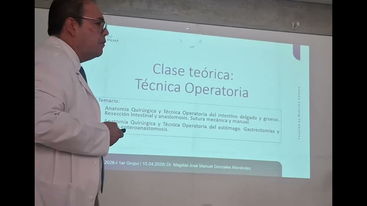 Clase 4 - Resección Intestinal y anastomosis