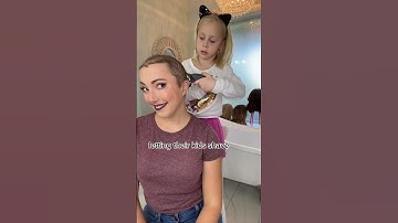 Mom! Can I shave your hair?! YES 😱 #buzzcut #hairloss #beauty #bald #alopecia #wig #follea #hair