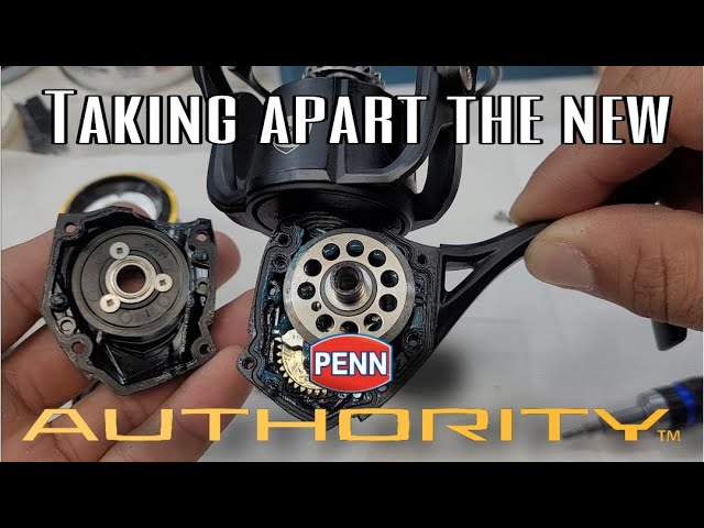 Taking apart the NEW Penn Authority spinning reel! 