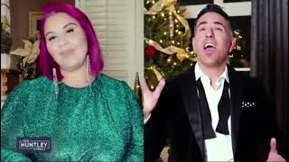 Mark Masri + Deanna DellaCioppa Colon sing The Prayer on 100 Huntley Street