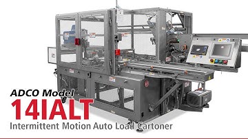 ADCO Model IAL - Intermittent Motion Auto Load Cartoner
