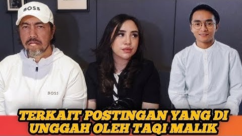 SUNAN KALIJAGA & SALMAFINA SUNAN UNGKAP SIFAT TAQY MALIK 