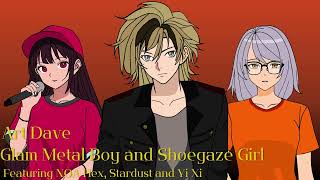 Glam Metal Boy and Shoegaze Girl
