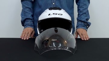 LS2 OF521 INFINITY Visor Removal