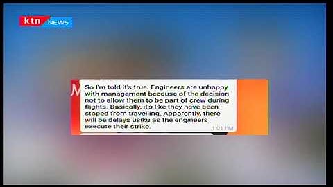 Kenya Airways sacks 140 employees from their technical department