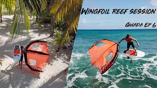 SESSION WING devant LA MAISON (qui finit sur le reef 😳💥)