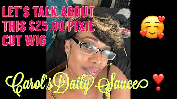 Fumi Hair a Amazon Store Sent Me Their 6 inch Pixie Wig/Let’s Review It