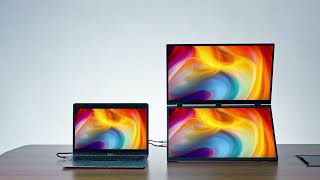 Viqqiv Foldable Dual Screen