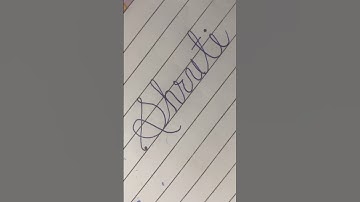 Shruti #shorts #ytshorts #cursive #writing #handwriting #pen #art #reels #viral #viralvideo #trend