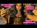 Asmr negative energy plucking  positive affirmations