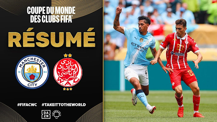 Résumé de Manchester City CF vs. Wydad Casablanca | Coupe du Monde des Clubs | Groupe G