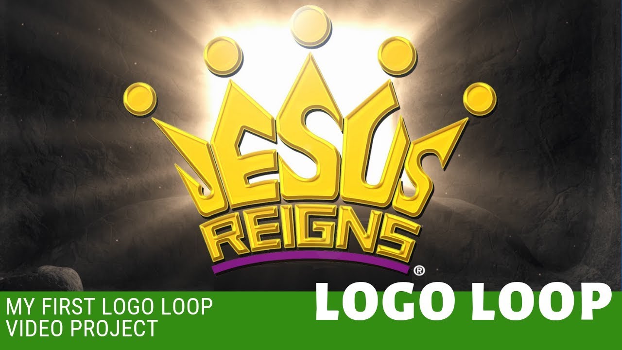 Jesus Reigns Logo Loop YouTube