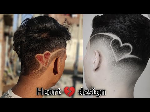 hair #design #shaved #heart | Shaved hair designs, Short hair syles,  Undercut hair designs