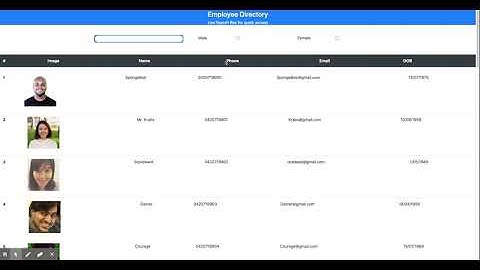Employee-Directory(React app)