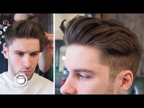 Modern Quiff With Disconnected Fade Actual Haircut Footage