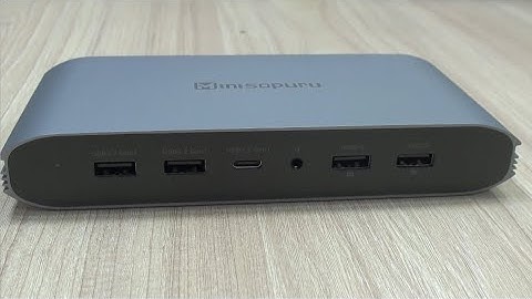 Features of the best docking station for MacBook|Minisopuru DS808 Displaylink Docking Station