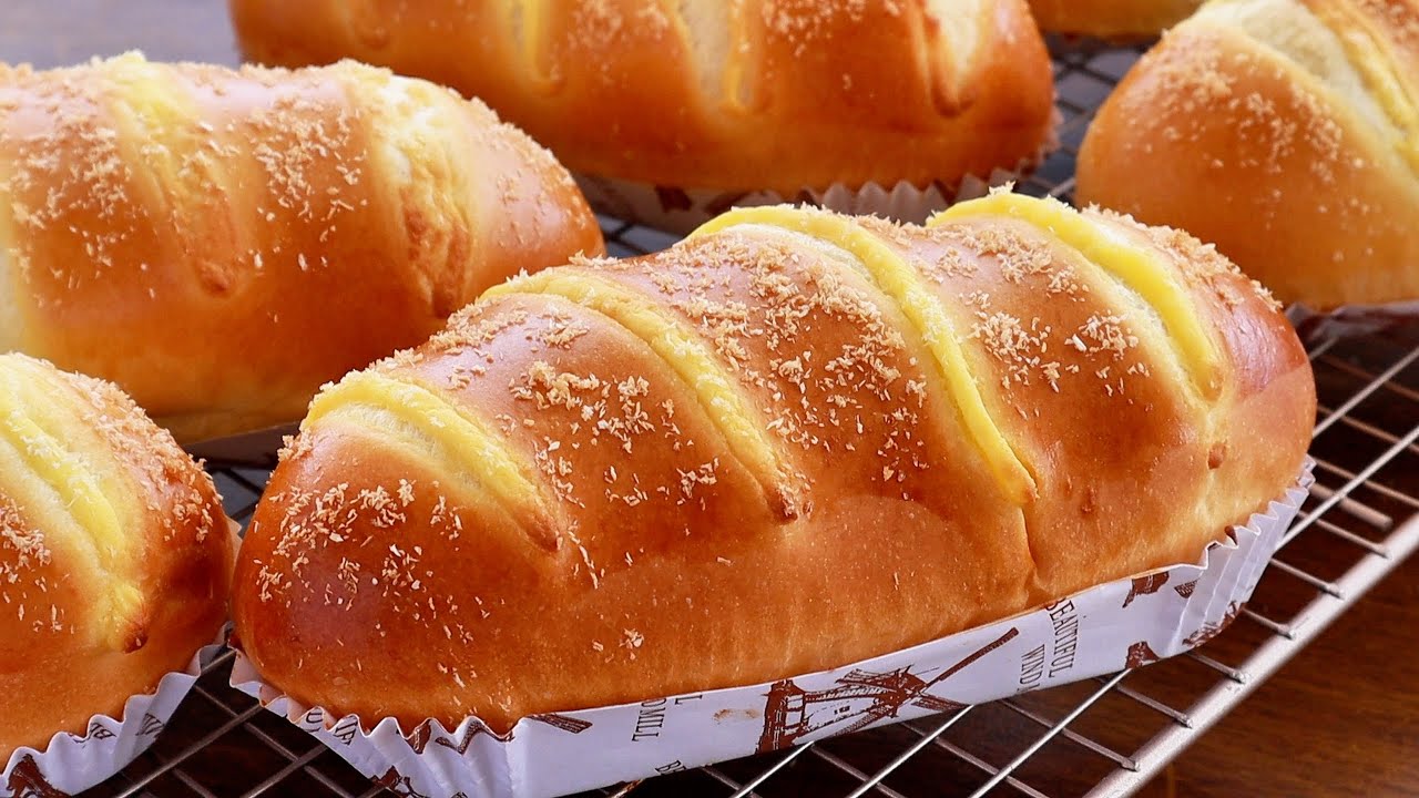 又軟又香，大家都愛上了❗️ 孩子和老人特別推薦！好吃又簡單的家庭麵包食譜，學會後再不去商店裡排隊【阿栗食譜505】