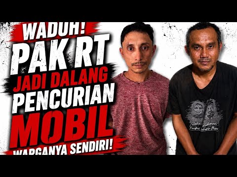 Terekam CCTV Saat beraksi, kuli bangunan dan Pak RT di Kendari dir*ngkus 