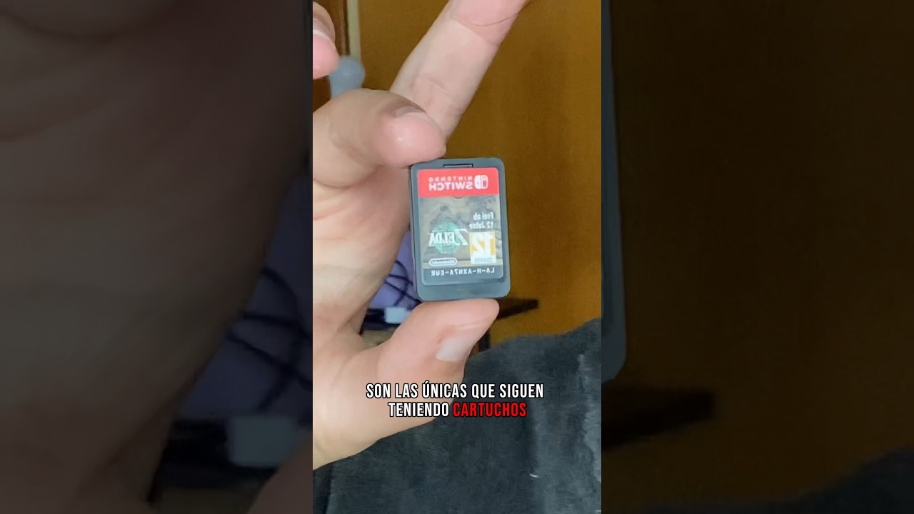 Por que Nintendo sigue teniendo cartuchos 