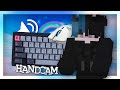 Custom Keyboard + Mouse ASMR Sounds (Handcam) | Hypixel Bedwars