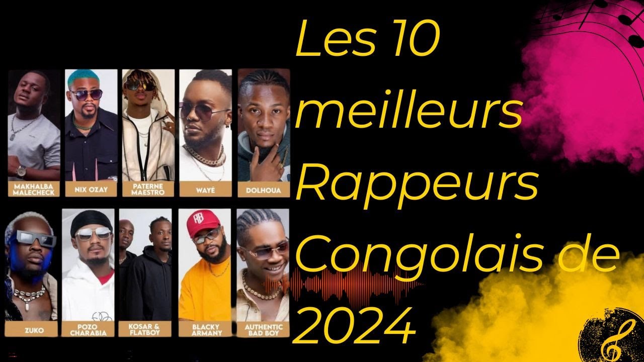 Les 10 Meilleurs Rappeurs Congolais de 2024