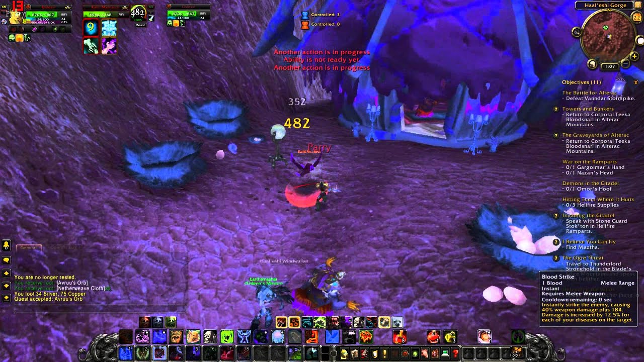 WoW Outland - Avruu´s Orb