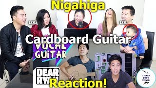 NigaHiga Cardboard Guitar!? (Dear Ryan) | Reaction - Australian Asians