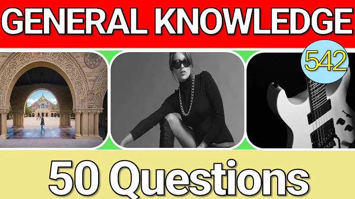 General Knowledge Quiz with 50 Trivia Questions and Answers  #543