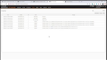 RUCKUS IoT: Debugging – Event Logs