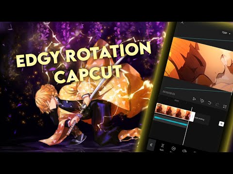 EDGY ROTATION CAPCUT TUTORIAL
