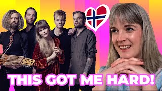 CHILLS! FIRST REACTION to NORWAY 🇳🇴 Eurovision 2024 | Gåte - "Ulveham"