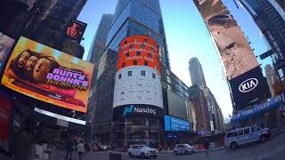 XIECHENG BRAND DISPALYED ON THE SCREEN OF NASDAQ
